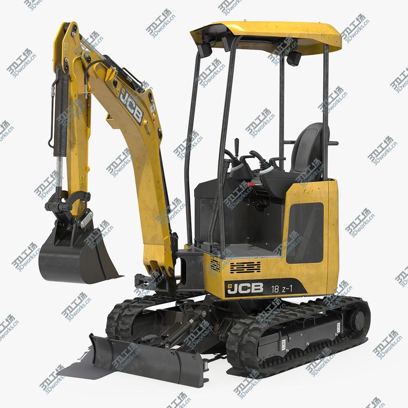 images/goods_img/202105071/Mini Tracked Excavator JCB Dirty Rigged 3D model/1.jpg